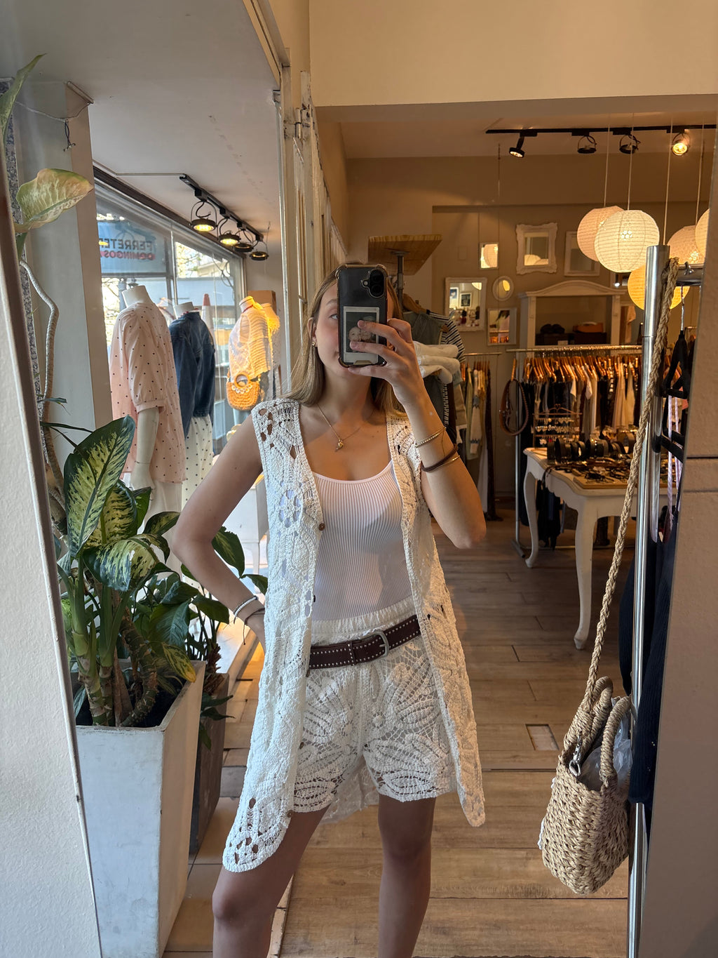 Saco Crochet Largo