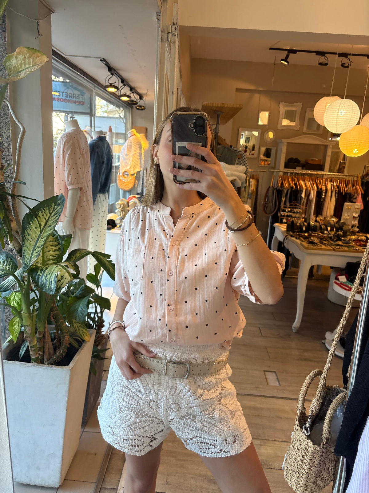 Camisa Lunares