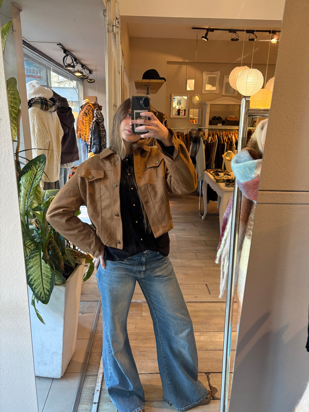 Chaqueta Gamuza