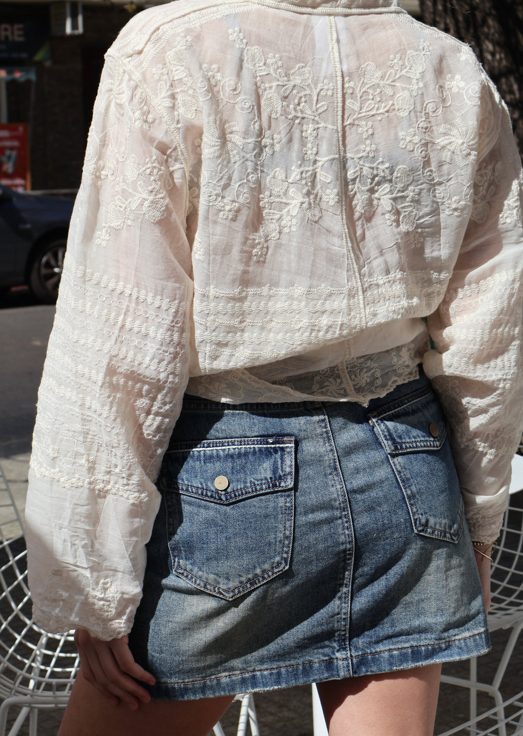 Mini Jean Azul