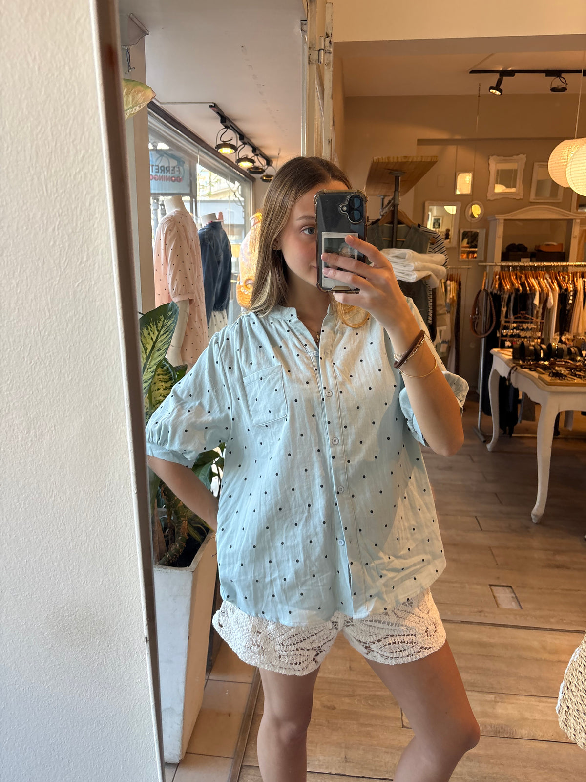 Camisa Lunares