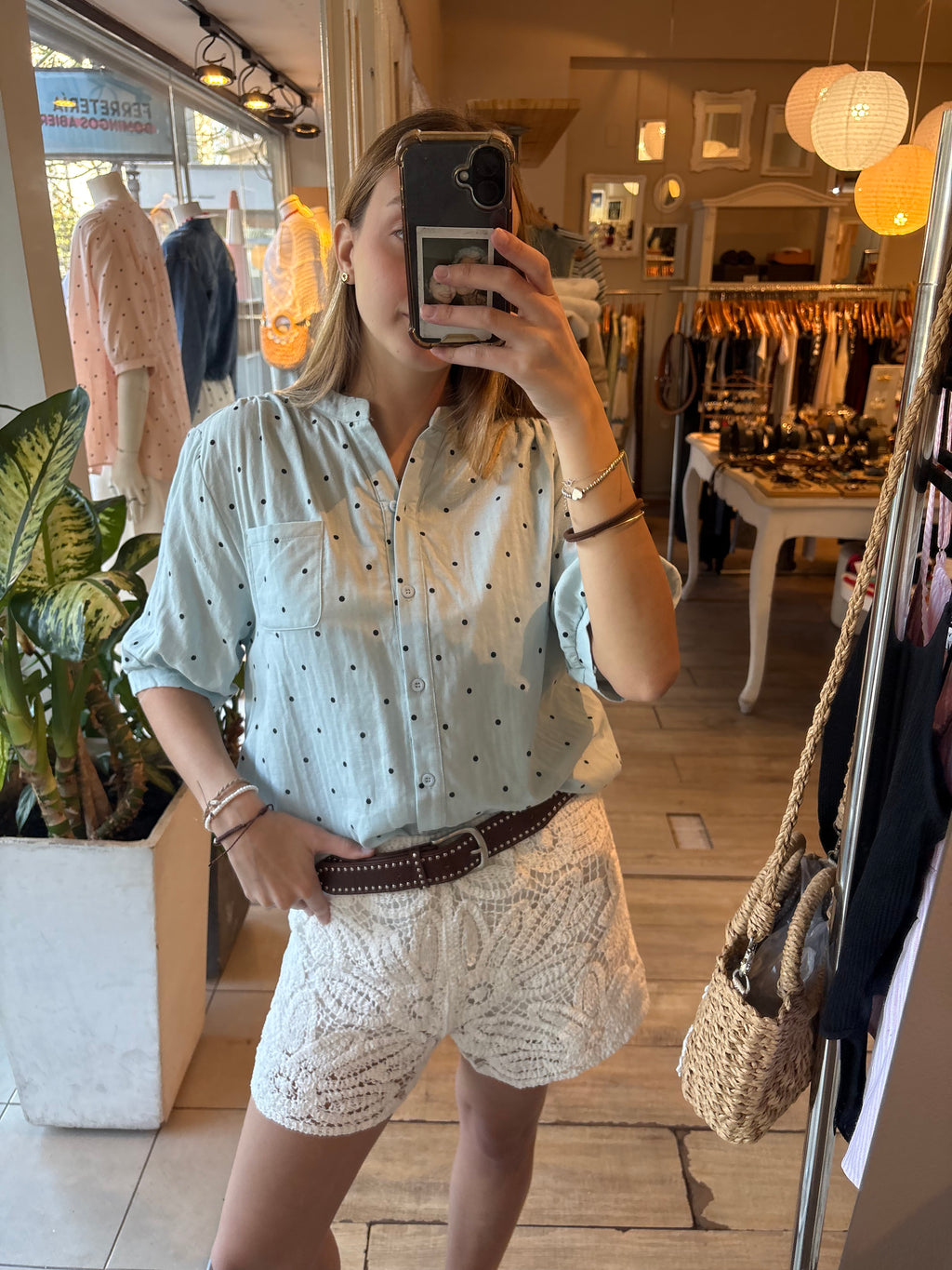 Camisa Lunares