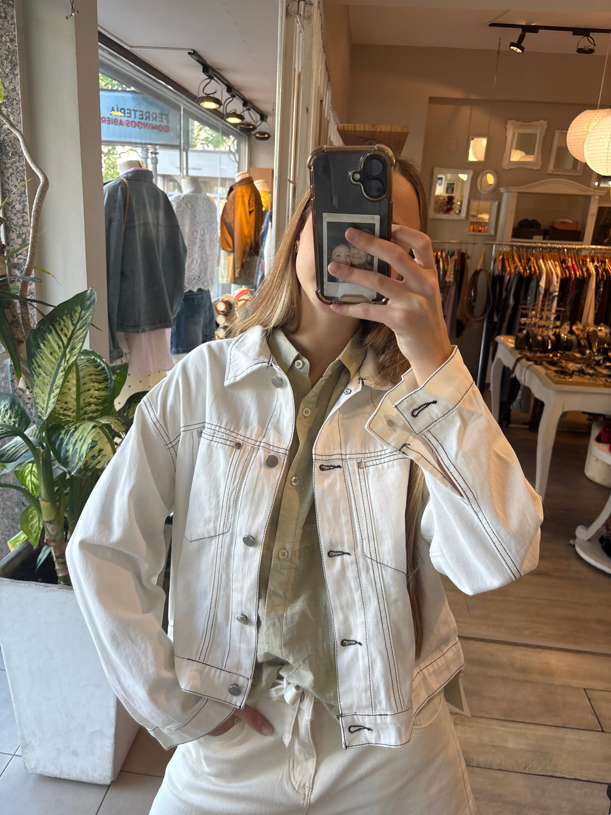 Campera Jean Despunte