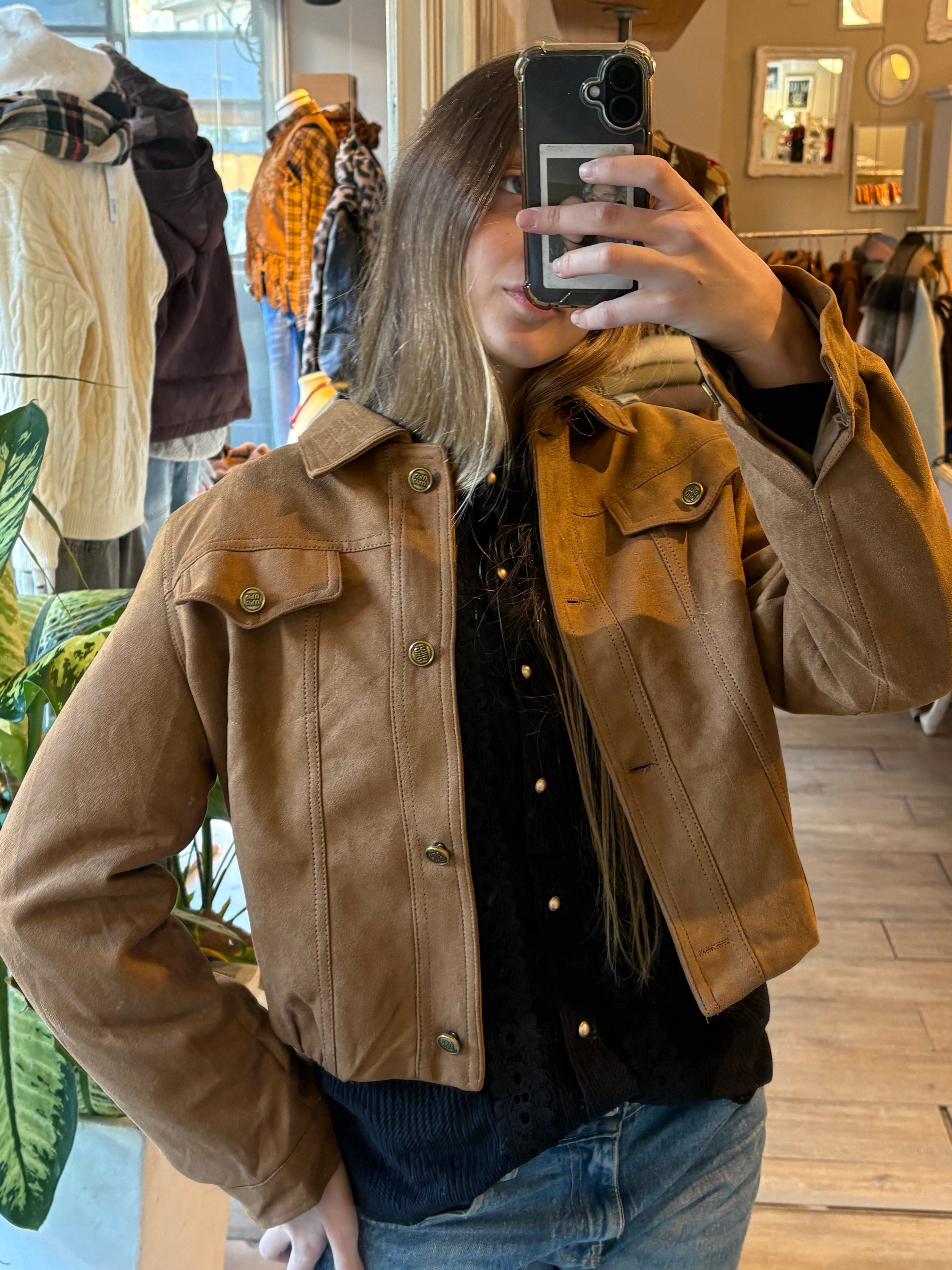 Chaqueta Gamuza