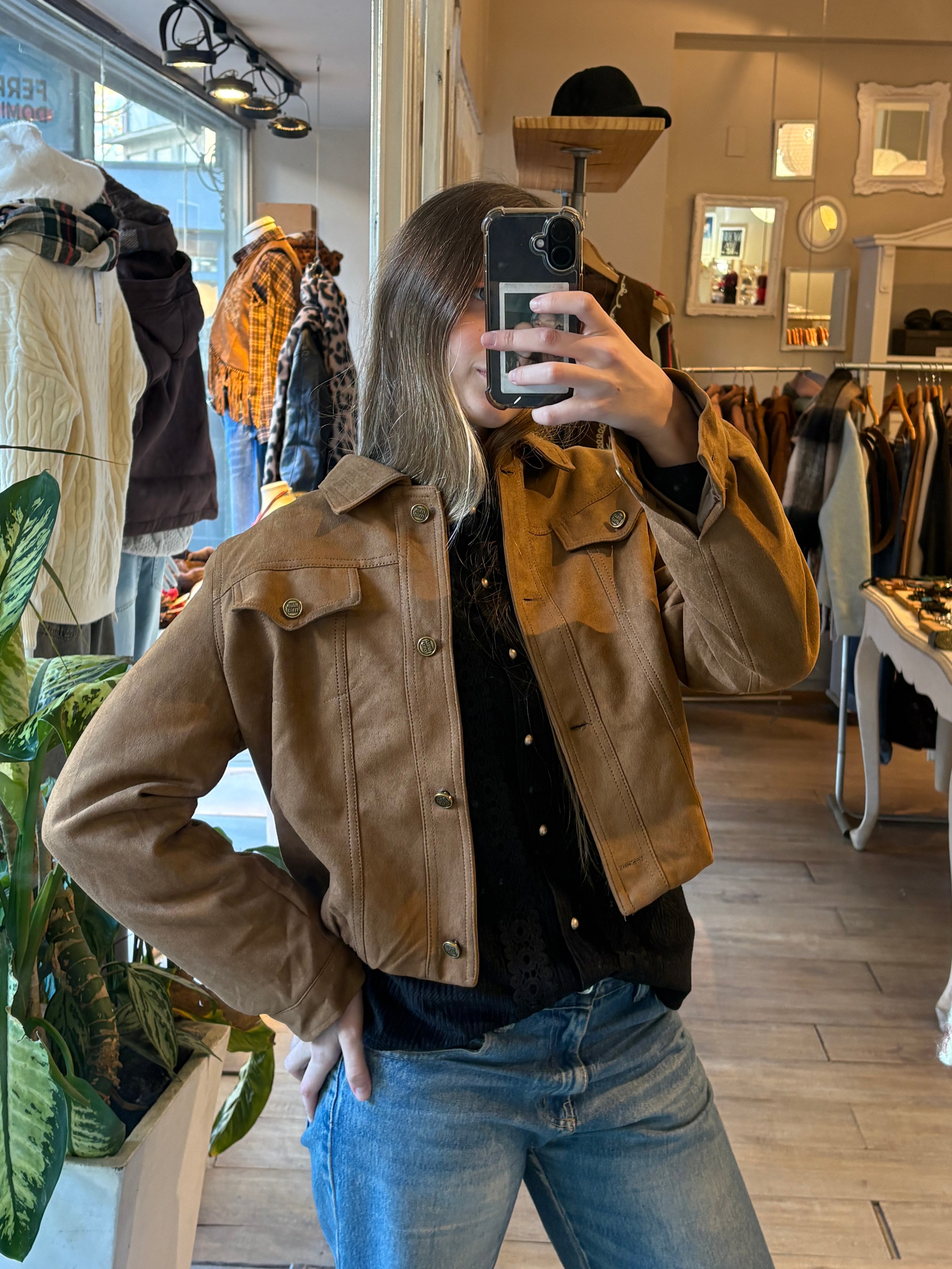 Chaqueta Gamuza