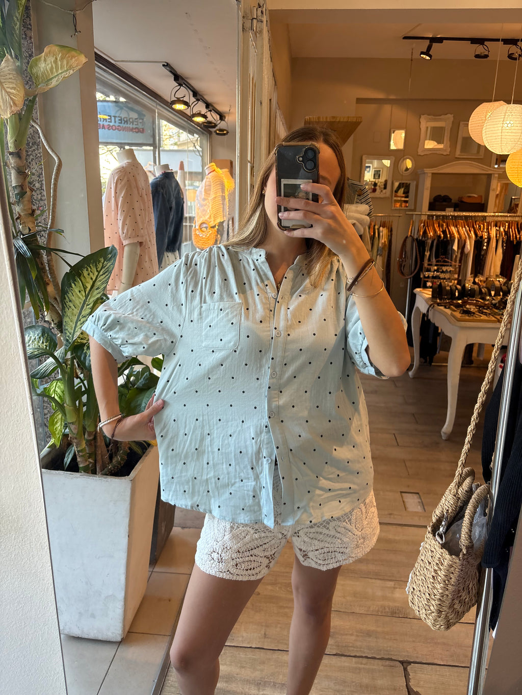 Camisa Lunares
