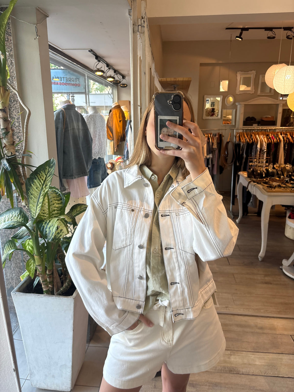 Campera Jean Despunte