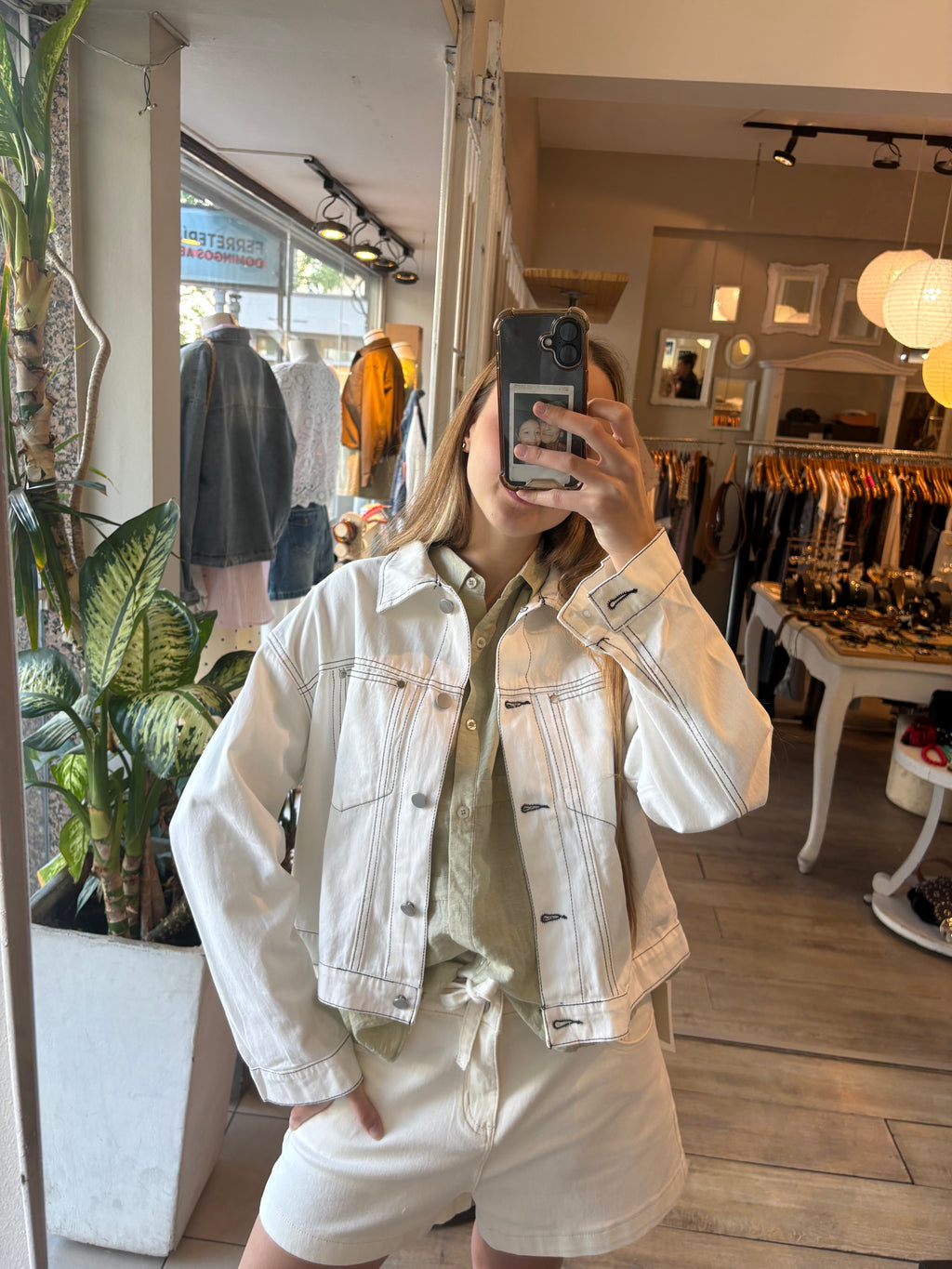Campera Jean Despunte