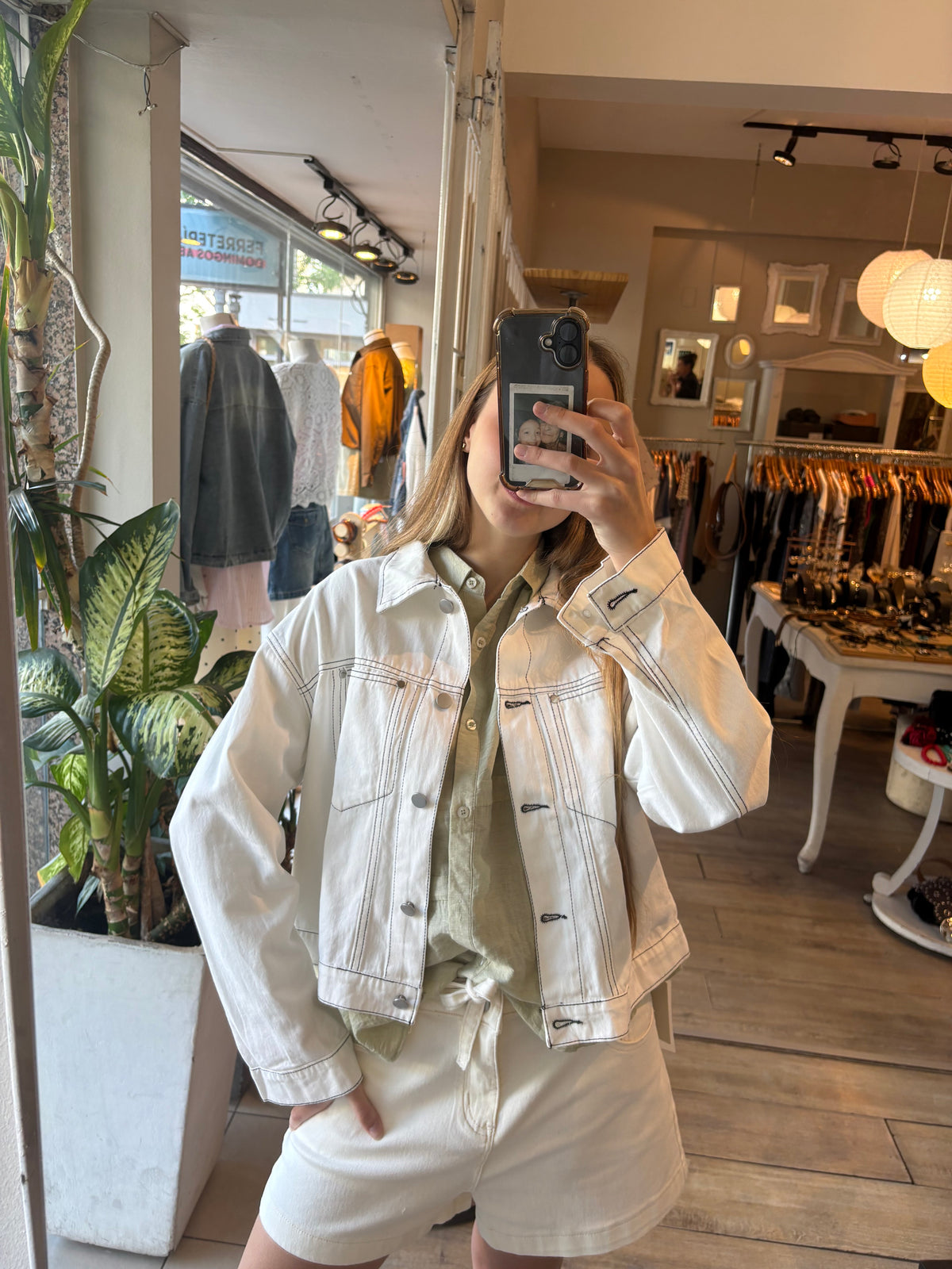 Campera Jean Despunte