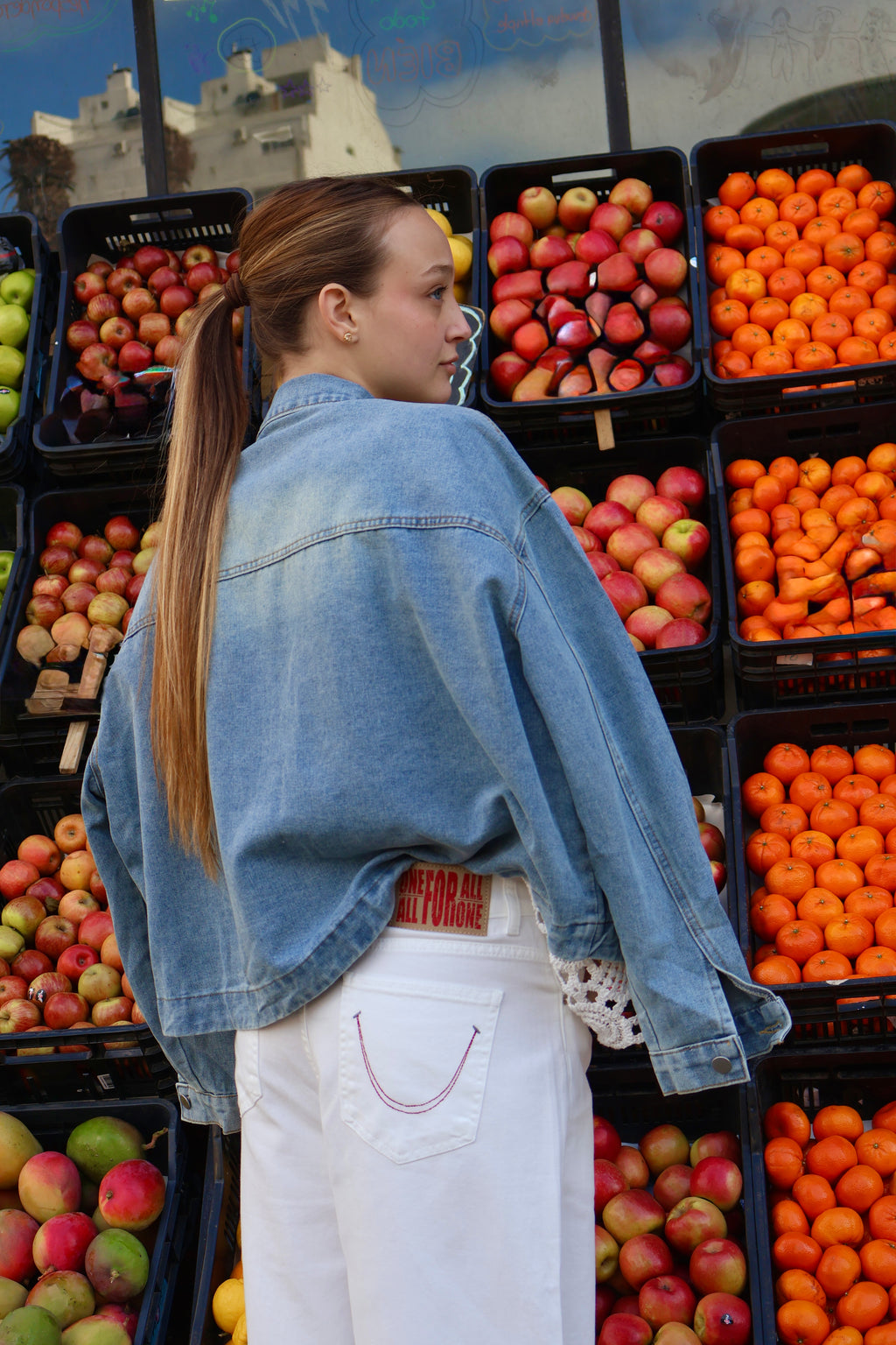 Campera Jean Bolsillo