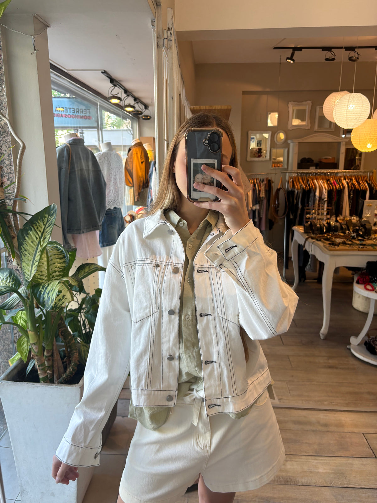 Campera Jean Despunte