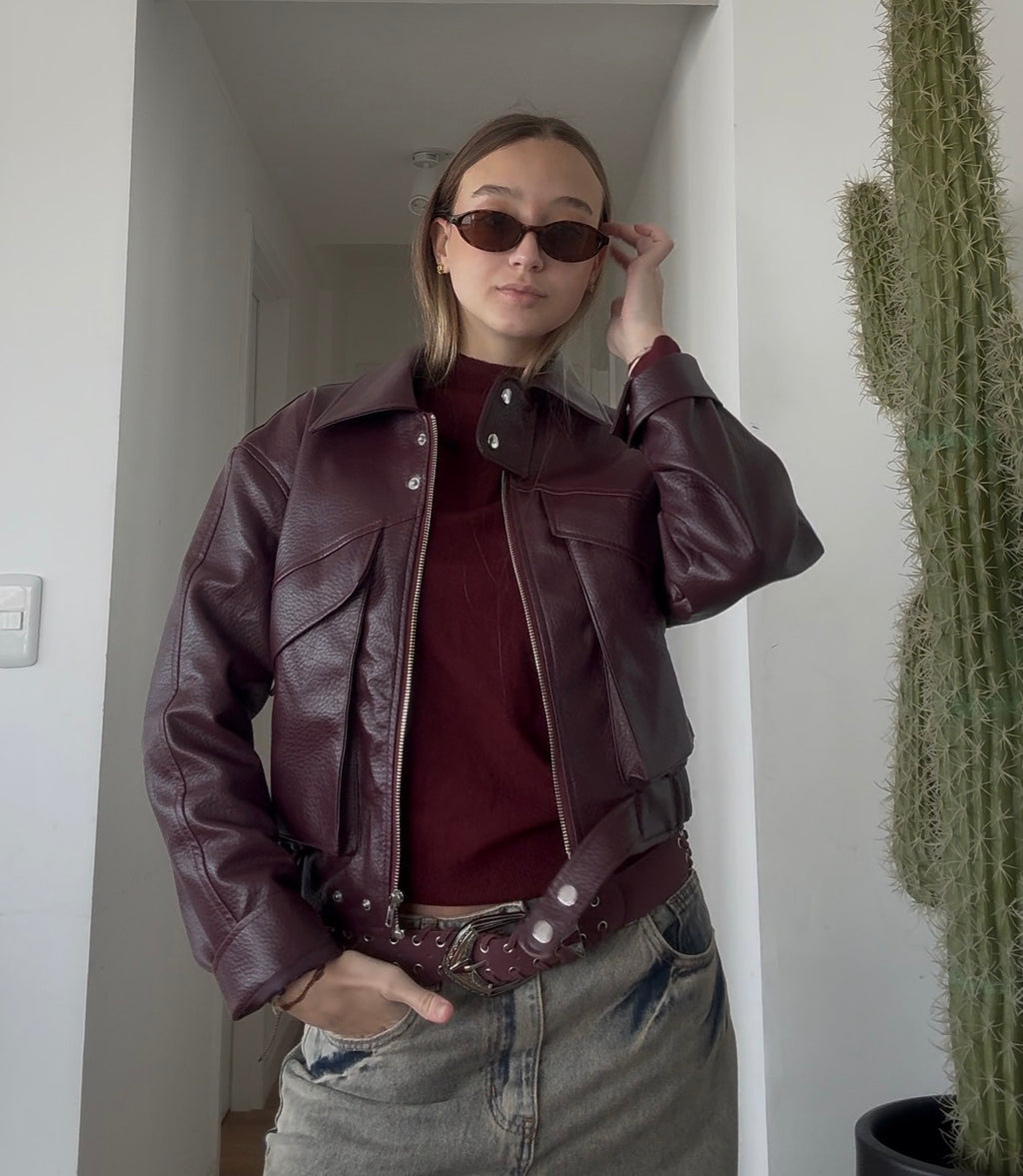 Gun Jacket Bordo