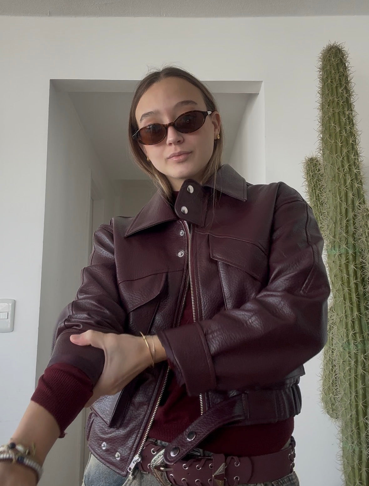 Gun Jacket Bordo