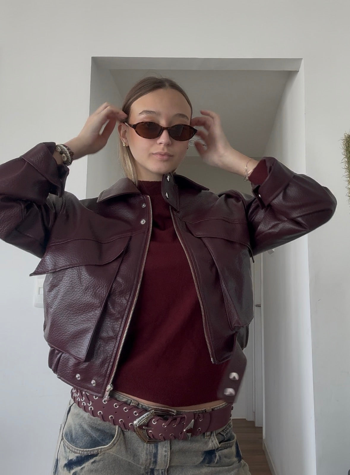 Gun Jacket Bordo