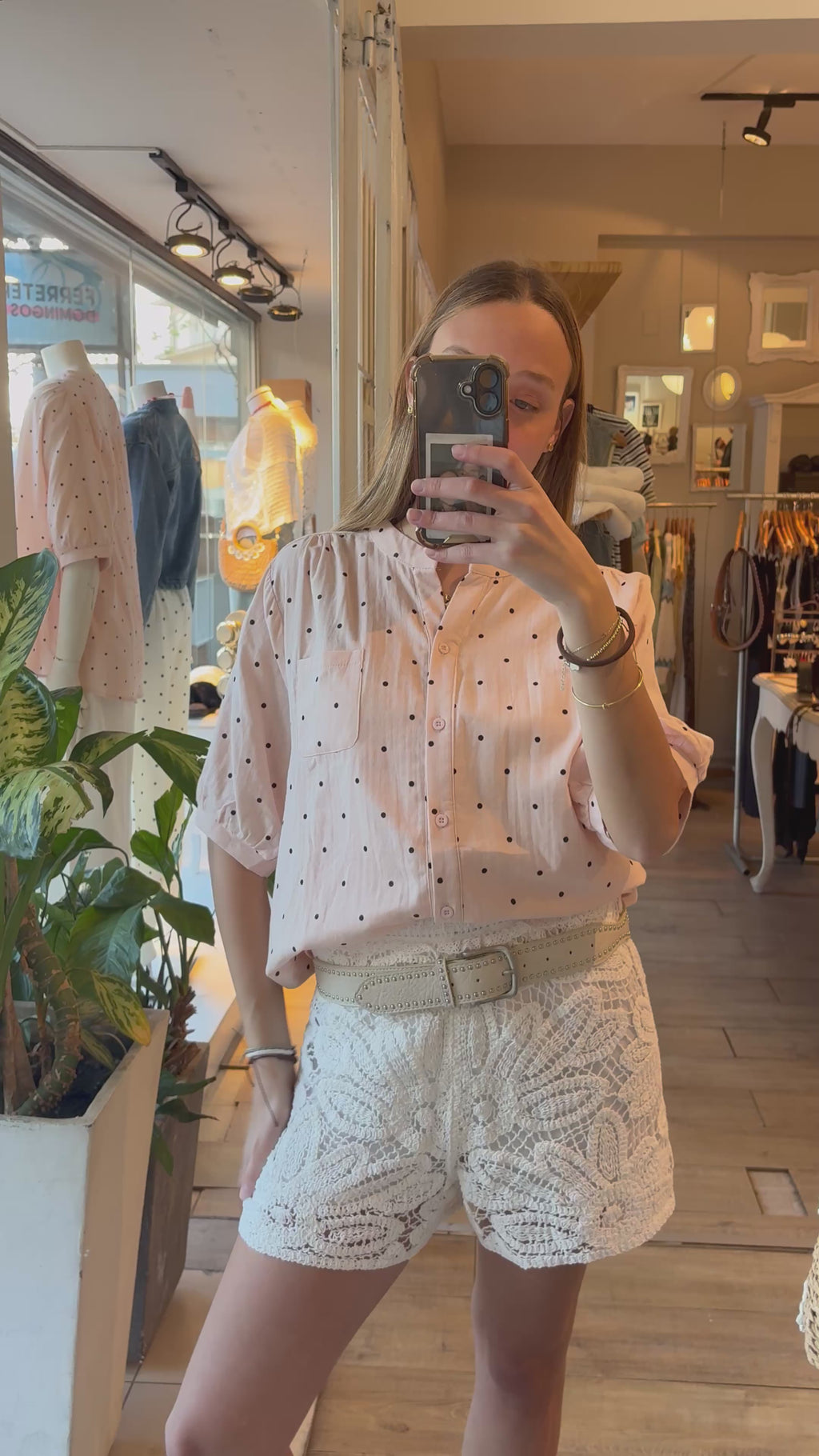 Camisa Lunares