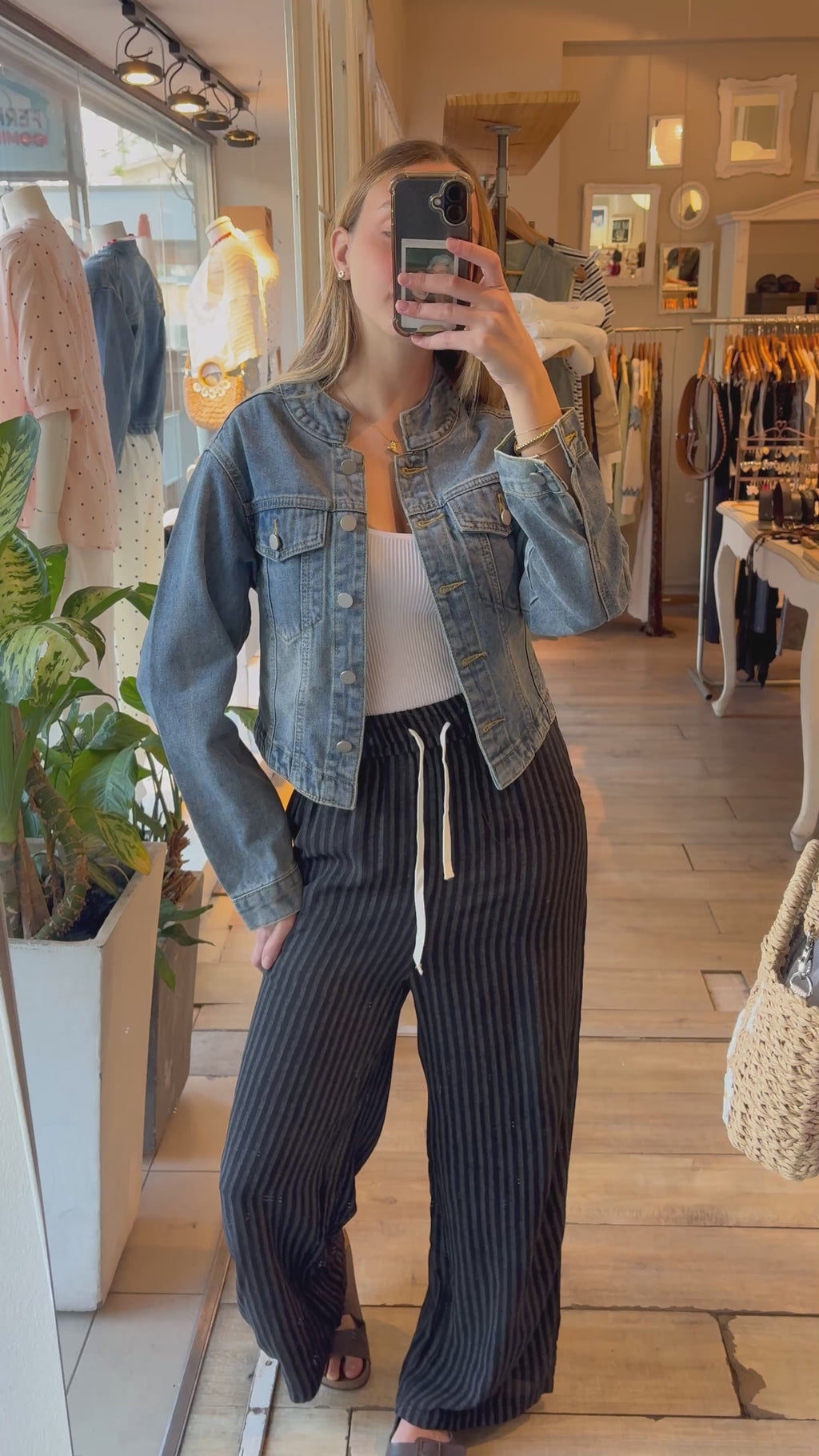 Pantalón Rayas