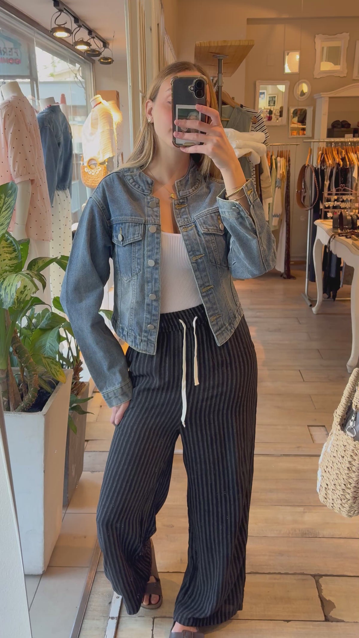 Pantalón Rayas